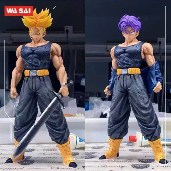 Hot Dragon Ball Trunks Anime Figure Super Saiyan Future Trunks PVC Action Figures GK Statue Collection Model Toys Anime Dragon Ball Trunks Figure Super Saiyan Future Trunks PVC Action Figures GK Statue Collection Model Toys - Image 1