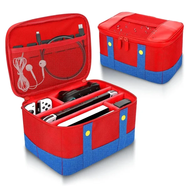 Large Carrying Protective Case for Nintendo Switch OLED Console Pro Controller Travel Storage Bag Case For Switch Accessories Large Carrying Protective Case for Nintendo Switch OLED Console Pro Controller Travel Storage Bag Case For Switch Accessories - Image 1