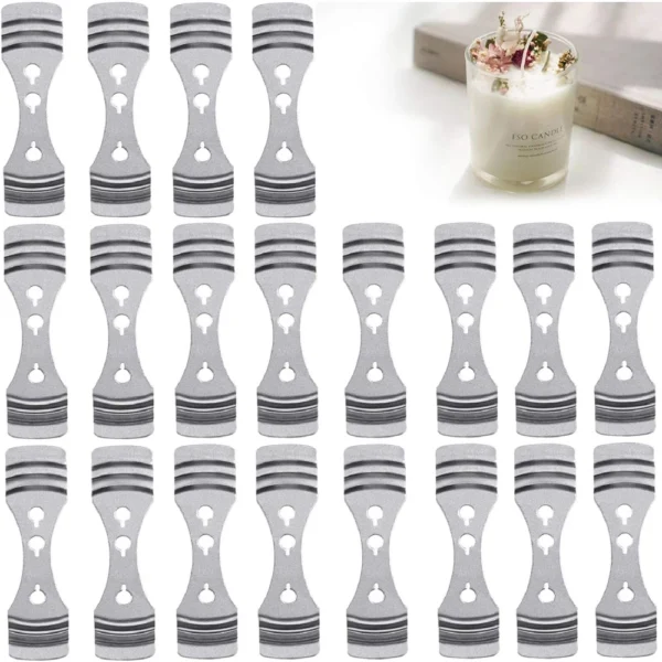 Metal Candle Wick Centering Devices Stainless Steel Candle Wick Holder for Candle Making DIY Making Lovers - Image 1