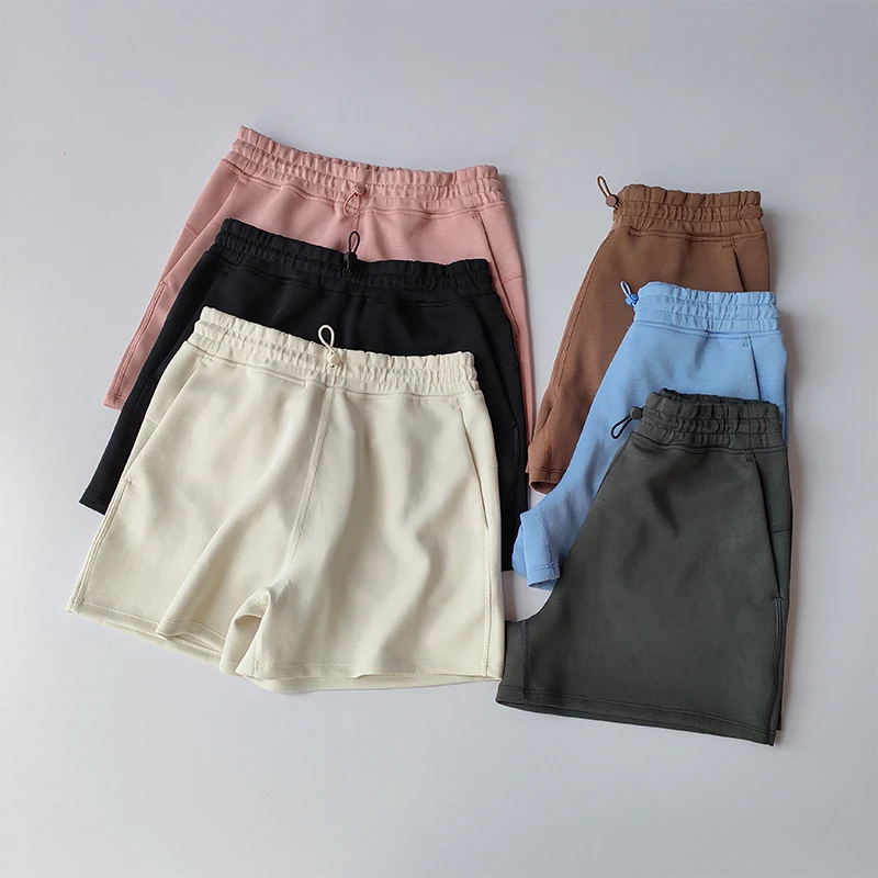 Modal Women's High Waisted Casual Sports Shorts for Women's Quick Drying Running Fitness Yoga Outerwear Dress Pants Modal Women's High Waisted Casual Sports Shorts for Women's Quick Drying Running Fitness Yoga Outerwear Dress Pants - Image 1