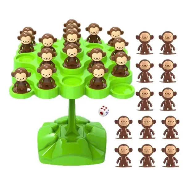 Monkey Balance Tree Focus Balance Training Children's Toys Folding Music Series Parent Child Interactive Board Game Monkey Balance Tree Focus Balance Training Children's Toys Folding Music Series Parent Child Interactive Board Game - Image 1