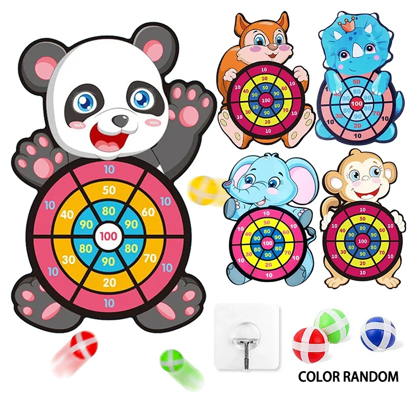 Montessori Dart Board Target Sports Game Toys For Children 4 To 6 Years Old Outdoor Toy Child Indoor Girls Sticky Ball Boys Gift Montessori Dart Board Target Sports Game Toys For Children 4 To 6 Years Old Outdoor Toy Child Indoor Girls Sticky Ball Boys Gift - Image 1