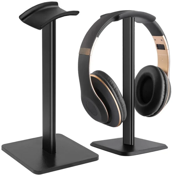 New Black And White Earphone Holder Detachable Computer Esports Game Headset Desktop Storage Universal Display Rack - Image 1