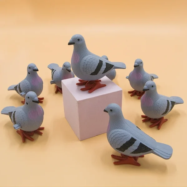 New Kids Clockwork Toy Jumping Pigeon Simulation Animal Cute Winding Will Jump Baby Toys 2-4 Years Old Gift New Kids Clockwork Toy Jumping Pigeon Simulation Animal Cute Winding Will Jump Baby Toys 2-4 Years Old Gift - Image 1