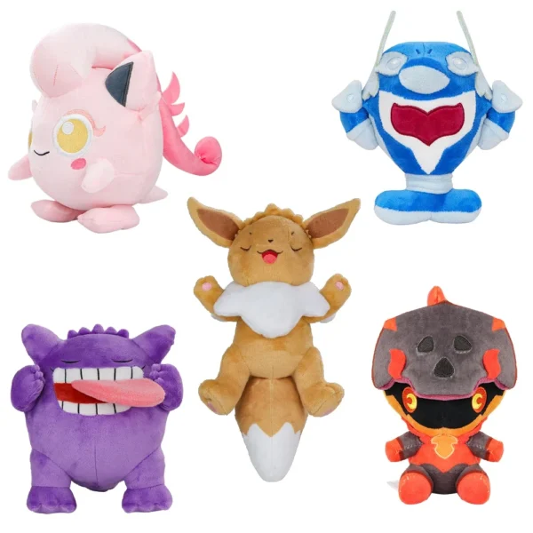 New Pokemon Plush Toy Gengar Eevee Scream Tail Palafin Charcadet Anime Stuffed Doll High Quality Birthday Gift for Kids New Pokemon Plush Toy Gengar Eevee Scream Tail Palafin Charcadet Anime Stuffed Doll High Quality Birthday Gift for Kids - Image 1