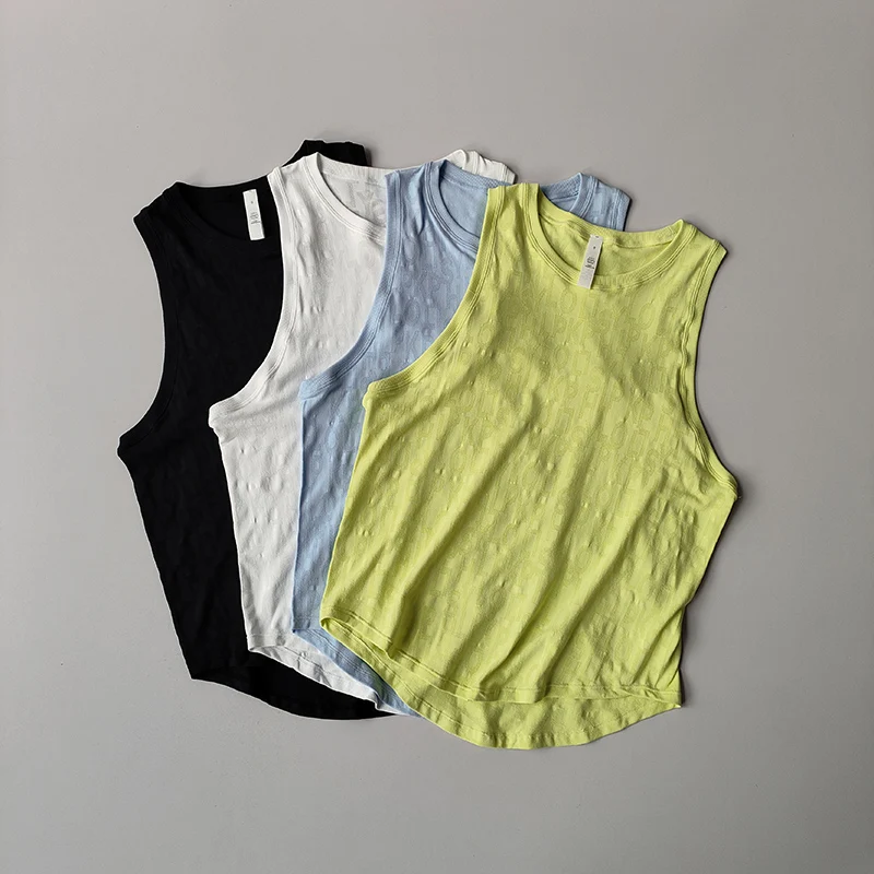 New Sleeveless Pilates Sports Blouse for Women's Summer Thin Vest Fitness Quick-drying Sleeveless Yoga Shirts Top Loose Suit New Sleeveless Pilates Sports Blouse for Women's Summer Thin Vest Fitness Quick-drying Sleeveless Yoga Shirts Top Loose Suit - Image 1