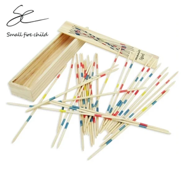 New Wooden Toys Pick Up Sticks Puzzle Game Multiplayer Board Stick Kids Educational Interactive Development Toy for Children New Wooden Toys Pick Up Sticks Puzzle Game Multiplayer Board Stick Kids Educational Interactive Development Toy for Children - Image 1