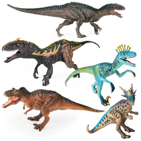 Oenux Jurassic D.Rex I.Rex Eoraptor Carnotaurus Figures Dinosaur Brinquedo Tyrannosaurus Model Collection PVC Toy Kids Gift Oenux Jurassic D.Rex I.Rex Eoraptor Carnotaurus Figures Dinosaur Brinquedo Tyrannosaurus Model Collection PVC Toy Kids Gift - Image 1