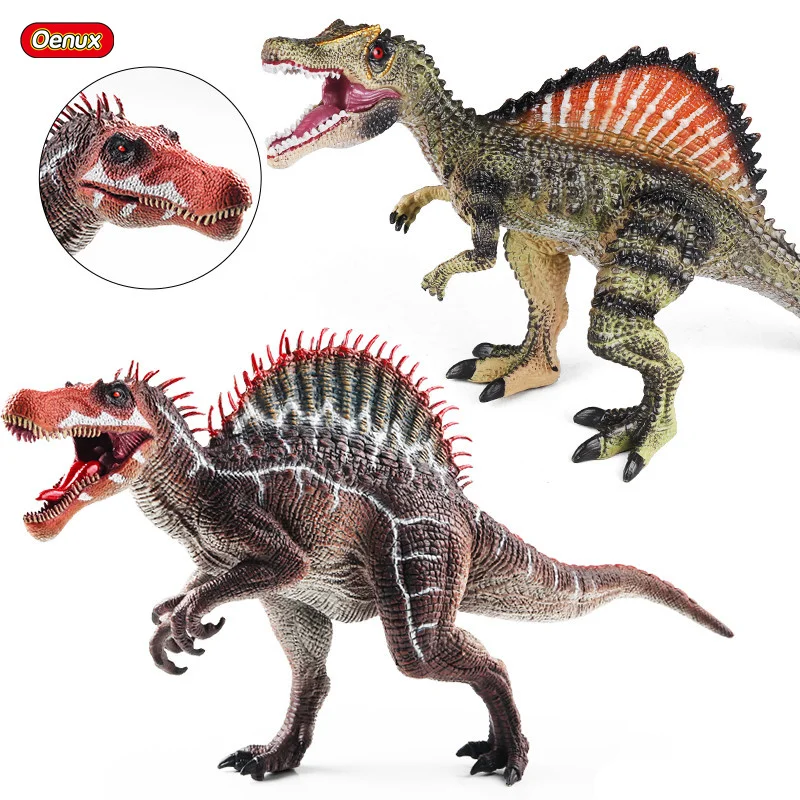 Oenux New Jurassic Dinosaur Brinquedo Spinosaurus Action Figures Open Mouth Tyrannosaurus Animals Model Collection Kid Toy Gift Oenux New Jurassic Dinosaur Brinquedo Spinosaurus Action Figures Open Mouth Tyrannosaurus Animals Model Collection Kid Toy Gift - Image 1