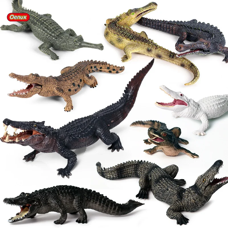 Oenux Wild Animals Action Figures Simulation Sarcosuchus Crocodiles Boar Croc Model PVC Collection Decorate Kids Educational Toy Oenux Wild Animals Action Figures Simulation Sarcosuchus Crocodiles Boar Croc Model PVC Collection Decorate Kids Educational Toy - Image 1