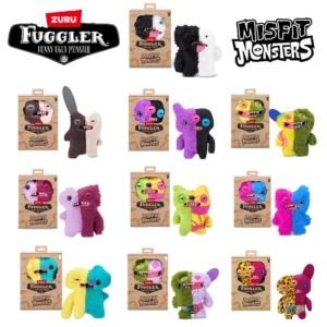 Original Fuggler Funny Ugly Teeth Monsters Plush Toys Fugglers Multi-color Monsters Kawaii Cartoon Peluche Fuggs Dolls Gift Kids