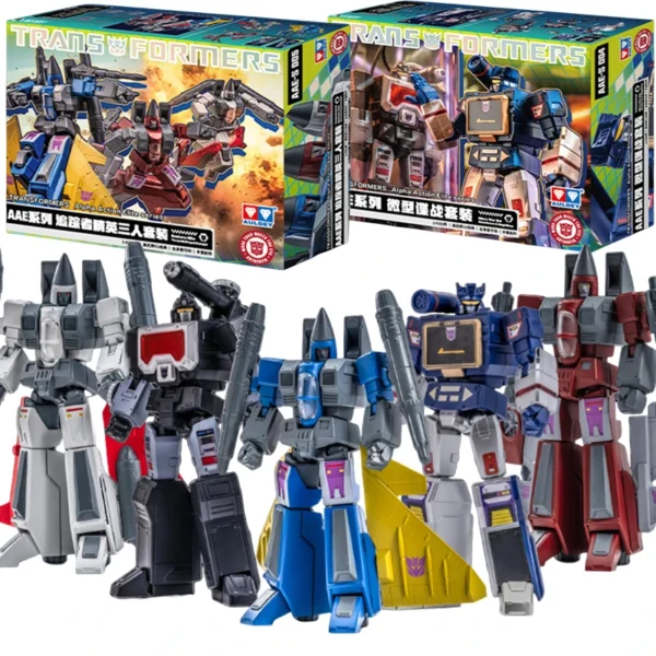 Original Transformation Alpha Action Elite Micro Spy Seekers Elite Soundwave Perceptor Thrust Dirge Ramjet Toys Action Figures - Image 1