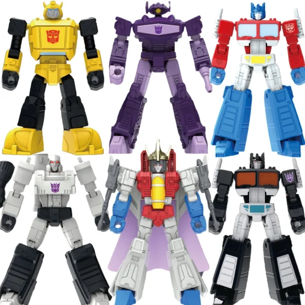 Original Transformation G1 Optimus Prime Bumblebee Shockwave Starscream Nemesis Prime Toy Action Figure Model Toys For Kids Gift - Image 1