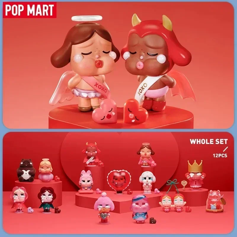POP MART CRYBABY CRYING FOR LOVE Series Blind Box Guess Bag Original Toys Doll Cute Anime Figure Ornaments Collection Gift POP MART CRYBABY CRYING FOR LOVE Series Blind Box Guess Bag Original Toys Doll Cute Anime Figure Ornaments Collection Gift - Image 1