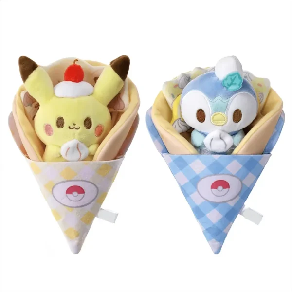 Pikachu Plush Dolls Toys Piplup Cute Anime Figure Stuffed Plush Toys Decoration Dolls For Children's Birthdays Festival Gifts - Image 1