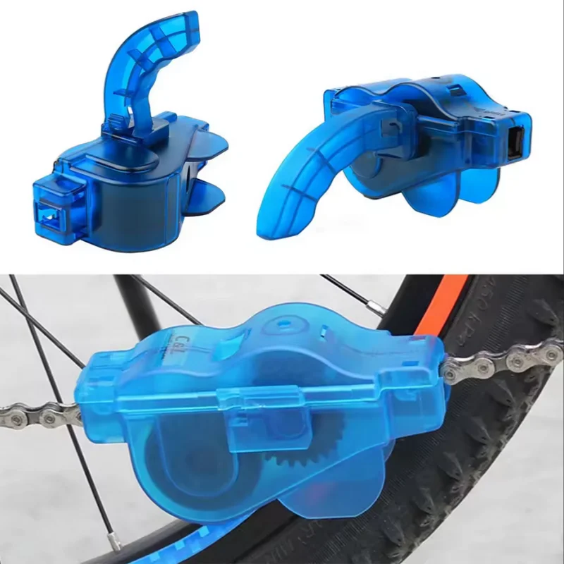 Portable Bicycle Chain Cleaner Bike Brushes Scrubber Wash Tool Mountain Cycling Cleaning Kit Outdoor Accessory Portable Bicycle Chain Cleaner Bike Brushes Scrubber Wash Tool Mountain Cycling Cleaning Kit Outdoor Accessory - Image 1