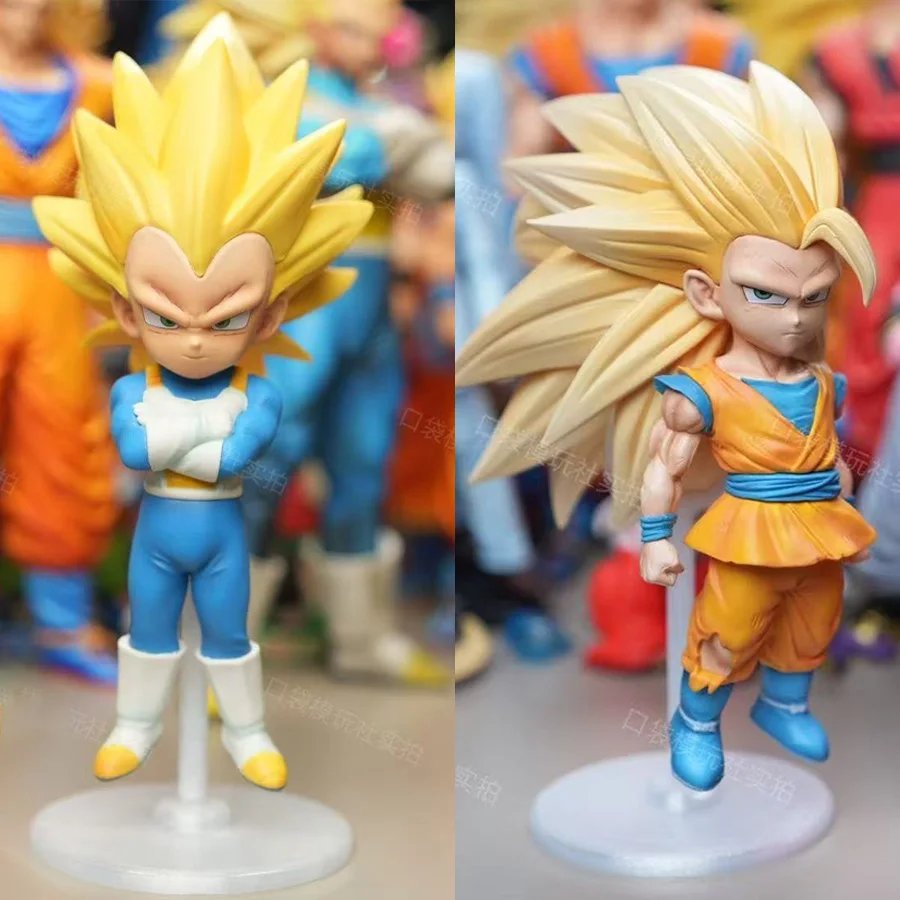 Q Version Dragon Ball Ssj3 Vegeta Figure 21cm/ 8.27inch Super Saiyan 3 Goku Action Figures Collection Model Toys Gifts Q Version Dragon Ball Ssj3 Vegeta Figure 21cm/ 8.27inch Super Saiyan 3 Goku Action Figures Collection Model Toys Gifts - Image 1