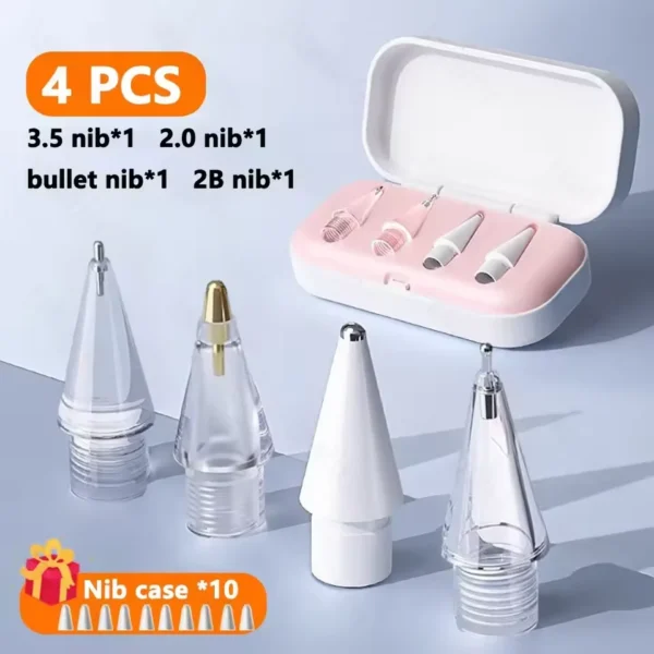 Replaceme For Apple Pencil Nib Set (1st/2nd Gen / USB-C Version)Replacement for iPad Pro Stylus High-Wear-Resistant Upgraded Replaceme For Apple Pencil Nib Set (1st/2nd Gen / USB-C Version)Replacement for iPad Pro Stylus High-Wear-Resistant Upgraded - Image 1