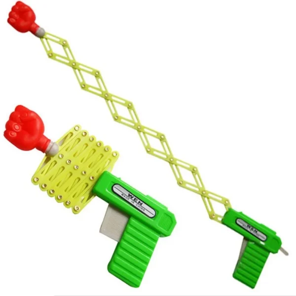 Retractable Fist Shooter Trick Toy Gun Funny Child Prank Toys Kids Plastic Festival Gift for Fun Classic Elastic Telescopic Fist Retractable Fist Shooter Trick Toy Gun Funny Child Prank Toys Kids Plastic Festival Gift for Fun Classic Elastic Telescopic Fist - Image 1