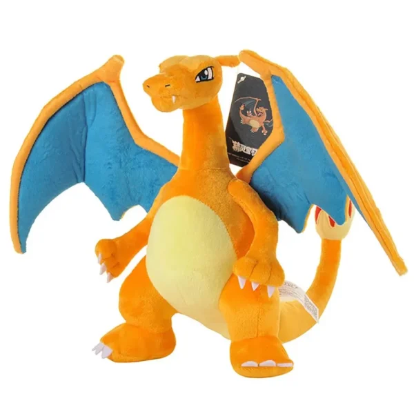 Shiny Charizard Plush Toy Stuffed Animal,Game for Collectible, Soft Plushies for Gift,Cute Cartoon Character 12 Inch Shiny Charizard Plush Toy Stuffed Animal,Game for Collectible, Soft Plushies for Gift,Cute Cartoon Character 12 Inch - Image 1