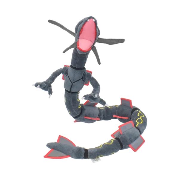 Shiny Rayquaza Plush Toys Stuffed Animal Game for Collectible Gift,Soft Plushies,Cute Cartoon Character Black 12 Inch Shiny Rayquaza Plush Toys Stuffed Animal Game for Collectible Gift,Soft Plushies,Cute Cartoon Character Black 12 Inch - Image 1