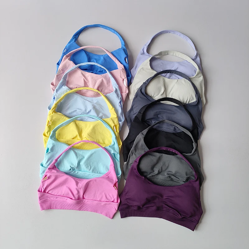 Shockproof Seamless Sexy Padded Athletic Sport Bra Women Backless Workout Gym Anti-Shock Yoga Crop Top Fitness Bra Suits Shockproof Seamless Sexy Padded Athletic Sport Bra Women Backless Workout Gym Anti-Shock Yoga Crop Top Fitness Bra Suits - Image 1