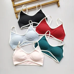 Shockproof Seamless Sexy Padded Athletic Sport Bra Women Backless Workout Gym Anti-Shock Yoga Crop Top Fitness Bra Yoga Tops