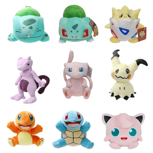 Squirtle Jigglypuff Peluche Plush Toys Charizard Marill Bulbasaur Stuffed Dolls Cartoon Dolls Kawaii Birthday Gift Squirtle Jigglypuff Peluche Plush Toys Charizard Marill Bulbasaur Stuffed Dolls Cartoon Dolls Kawaii Birthday Gift - Image 1