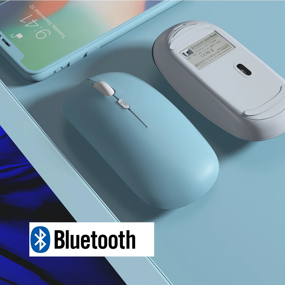 Wireless color Bluetooth mouse, single-mode battery, suitable for office and business use with various laptops Wireless color Bluetooth mouse, single-mode battery, suitable for office and business use with various laptops - Image 1