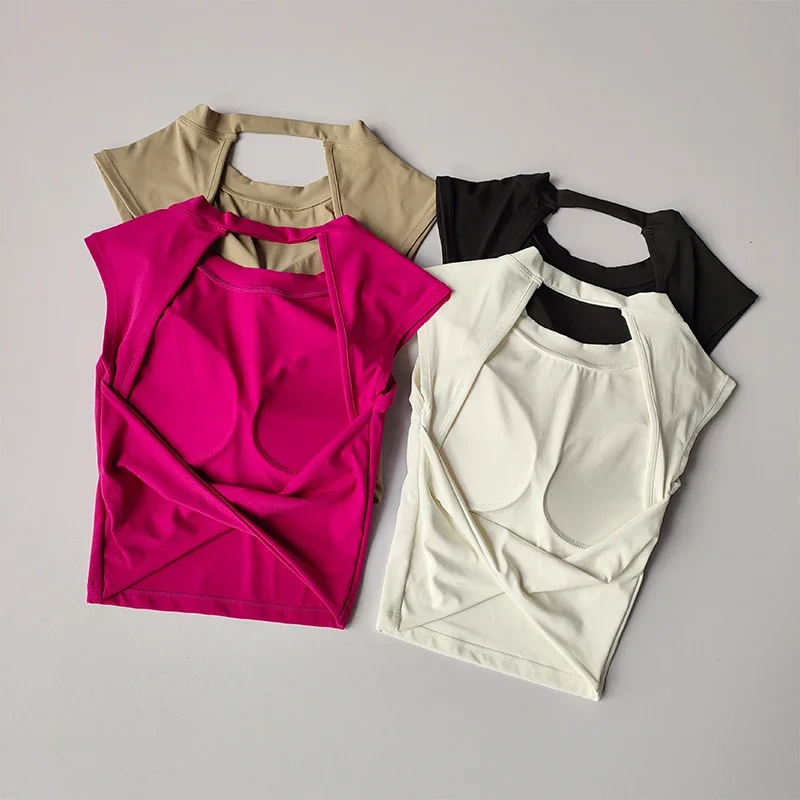 Women's Push-Up Sports Bra Top Sexy Beauty Back Fitness Yoga Vest Breathable Running Gym Wear for Active Women Women's Push-Up Sports Bra Top Sexy Beauty Back Fitness Yoga Vest Breathable Running Gym Wear for Active Women - Image 1