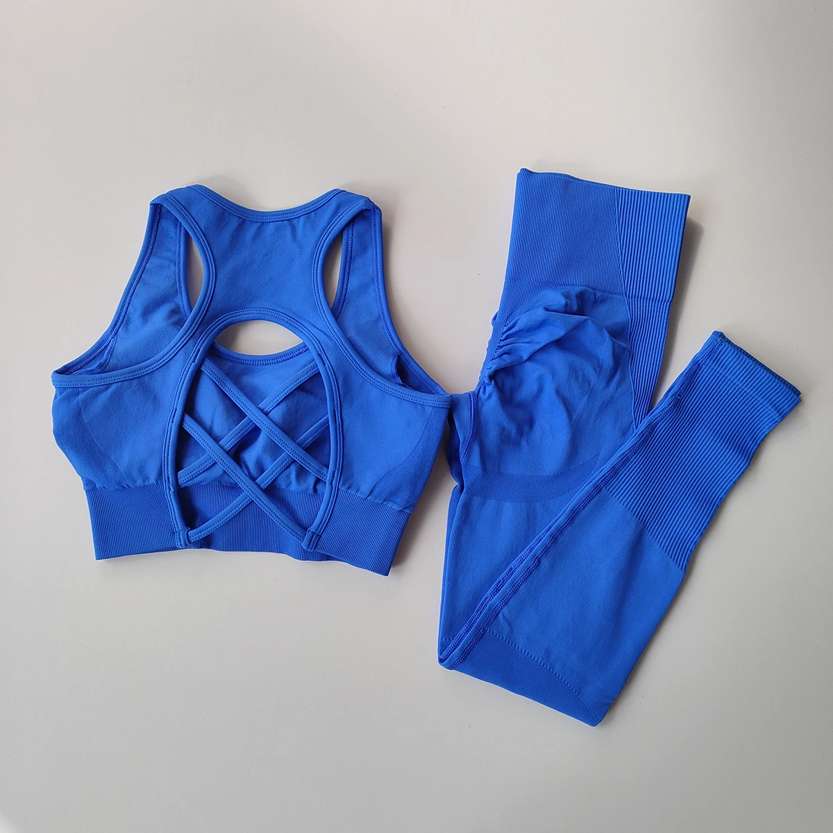 Women's tracksuit Fitness Suit Yoga Sets Sportswear Workout Sports Bra+High Waist Leggings Gym Clothing Seamless Sports Suits Women's tracksuit Fitness Suit Yoga Sets Sportswear Workout Sports Bra+High Waist Leggings Gym Clothing Seamless Sports Suits - Image 1