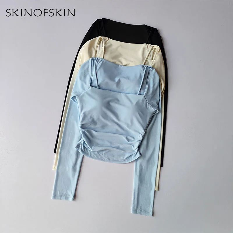 Yoga Clothes Women Sports Tops Fixed Chest Pads Mesh Splicing Slimming Long Sleeves Fashionable Running Training Fitness Clothes Yoga Clothes Women Sports Tops Fixed Chest Pads Mesh Splicing Slimming Long Sleeves Fashionable Running Training Fitness Clothes - Image 1