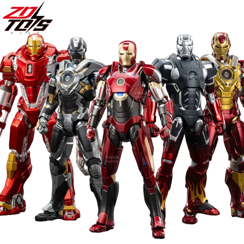 ZD Original Iron Man MK16 Nightclub MK35 MK47 MK46 Iron Patriot MK17 MK21 War Machine legends Avengers Action Figure Toy Gift ZD Original Iron Man MK16 Nightclub MK35 MK47 MK46 Iron Patriot MK17 MK21 War Machine legends Avengers Action Figure Toy Gift - Image 1