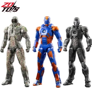 ZDTDS Original Iron Man MK27 MK14 MK23 Disco Shades 1/10 Marvel Legend Action Figure Joint Movable Avengers Tony Stark Toy Model