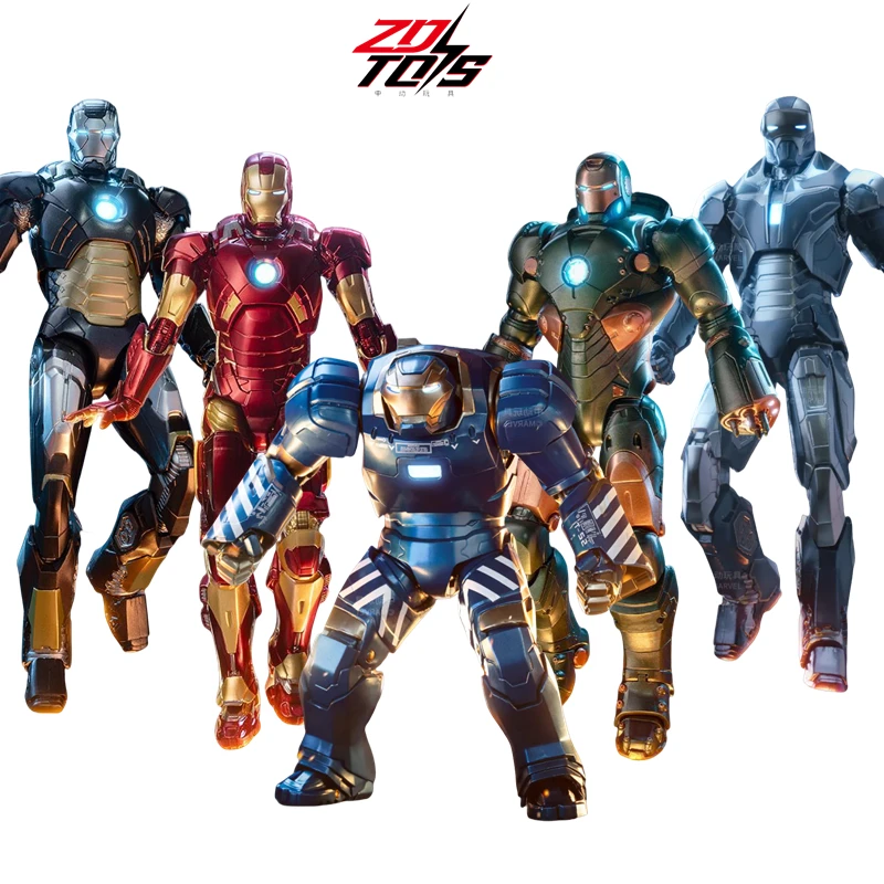 ZDTDS Original Iron Man MK37 Hammerhead MK12 MK38 Igor MK9 Iron Patriot War Machine legends Avengers Action Figure Collect Toy ZDTDS Original Iron Man MK37 Hammerhead MK12 MK38 Igor MK9 Iron Patriot War Machine legends Avengers Action Figure Collect Toy - Image 1
