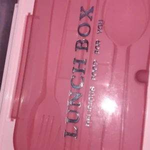 1Pc Bento Box Adult Lunch Box With 4 Compartments,Utensils, Sauce Jar, Muffin Liners, Microwave&Dishwasher Safe, Back To School