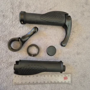 Bicycle Handlebar Grip Ergonomic Anti Skid Lock on Handle Cover Aluminum Alloy Rubber Grips MTB Bike Accessories