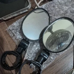 Bike Mirror 360 Degree Adjustable Rotatable Handlebar Mirror Wide Bycicle Accessories Cycling Rear View Mirror