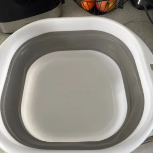 Plastic Folding Wash Basin, Portable Laundry Tub for Home, Bathroom, Kitchen, Adult & Baby Bath Basin, Travel Wash Basket