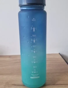 500ML/650ML/1000ML Large Capacity Sports Bottle Motivational Leak Proof Portable Reusable Plastic Cups Outdoor Travel Gym Jugs