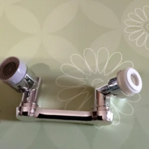 New Universal Rotation Extender Faucet Aerator Plastic Splash Filter Kitchen Tap Washbasin Faucets Bubbler Nozzle Robotic Arm