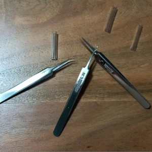 German Ultra-fine No. 5 Cell Pimples Blackhead Clip Tweezers Beauty Salon Special Scraping & Closing Artifact Acne Needle Tool
