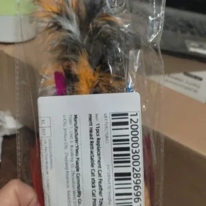 11pcs Replacement Cat Feather Toy Set Feather Replacement Head Retractable Cat Stick Cat Products