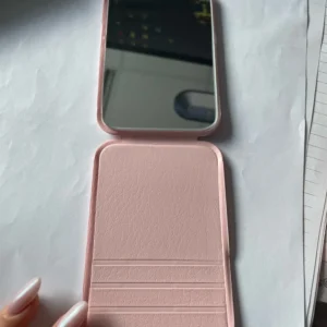 Portable Handheld Mini Makeup Mirror, Dormitory Tabletop And Office Use, Adjustable And Portable Folding Mirror