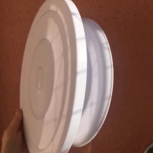 Baking Tools With Non-Slip Edge Plastic Cake Laminating Turntable Table Cake Turntable Laminating Table Cake Tools