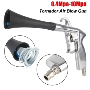 Dry Cleaning High Pressure Gun Car Wash Gun 0.4Mpa-10Mpa Tornador Air Blow Interior Detailing Cleaning Tools Dust Blowing