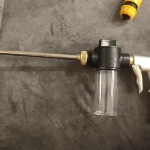 High Pressure Car Wash Foam Pots Lances Irrigation Tools Adjustable Metal Sprinkler Garden Watering Hose Sprinkler