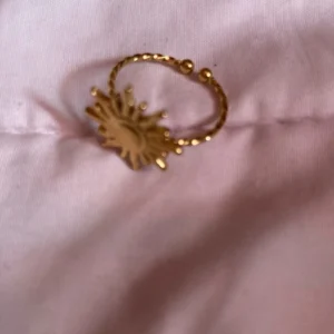 Stainless Steel Sun Rings For Women Gold Color Sun Butterfly Finger Adjustable Ring Aesthetic Fashion Wedding Jewelry Gift 2024