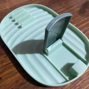1pc Green/Pink/Bule/Pink Silicone Nordic Style Pot Lid Shovel Storage Rack Practical Multifunctional Kitchen Supply Non Slip
