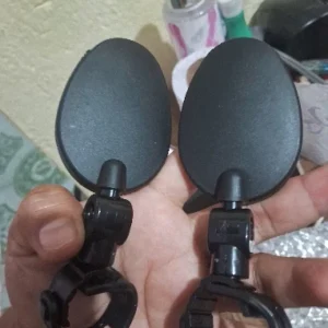 Bike Mirror 360 Degree Adjustable Rotatable Handlebar Mirror Wide Bycicle Accessories Cycling Rear View Mirror